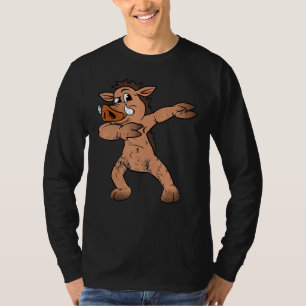 Camiseta Warthog Wild Boar Animal Dabbing Dab Dancing Vinta