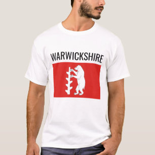 Camiseta Warwickshire // English County Flag