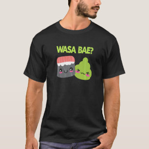 Camiseta Wasa Bae Comida Japonesa Sushi Wasabi