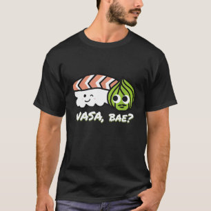 Camiseta Wasa Bae I Japão Maki Chef Comida Japonesa Wasabi