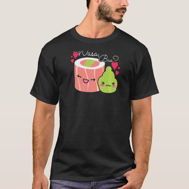 Camiseta Wasa Bae Sushi E Wasabi (Frente)