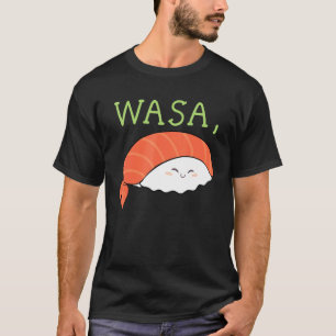 Camiseta Wasa Bae Wasabi Sushi Matching Casal Wedding Anni