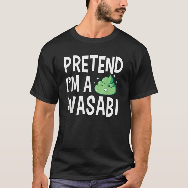 Camiseta Wasabi Japanese Horseradish Paste Spicy Condiments (Frente)