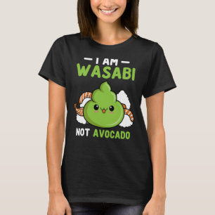 Camiseta Wasabi Não Avocado Cond de Pasta Horserábica Japon