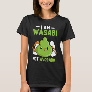 Camiseta Wasabi Não Avocado Cond de Pasta Horserábica Japon