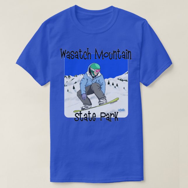 Camiseta Wasatch Mountain State Park Utah (Frente do Design)