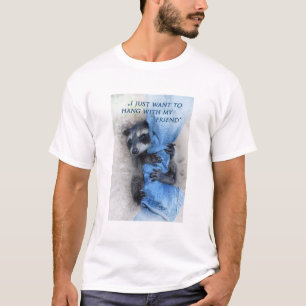 Camiseta Waschbär - Abhängen