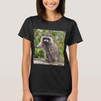 Camiseta Waschbär im Wald