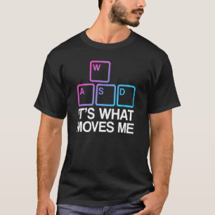 Camiseta WASD É o que me move