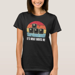 Camiseta WASD É O Que Me Move Pc Gamer Jogos