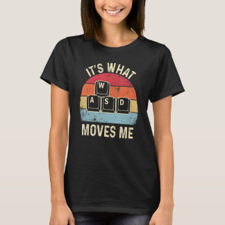 Camiseta WASD É O Que Me Move Pc Gamer Jogos 1