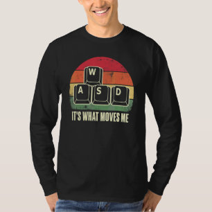 Camiseta WASD É O Que Me Move Pc Gamer Jogos 2