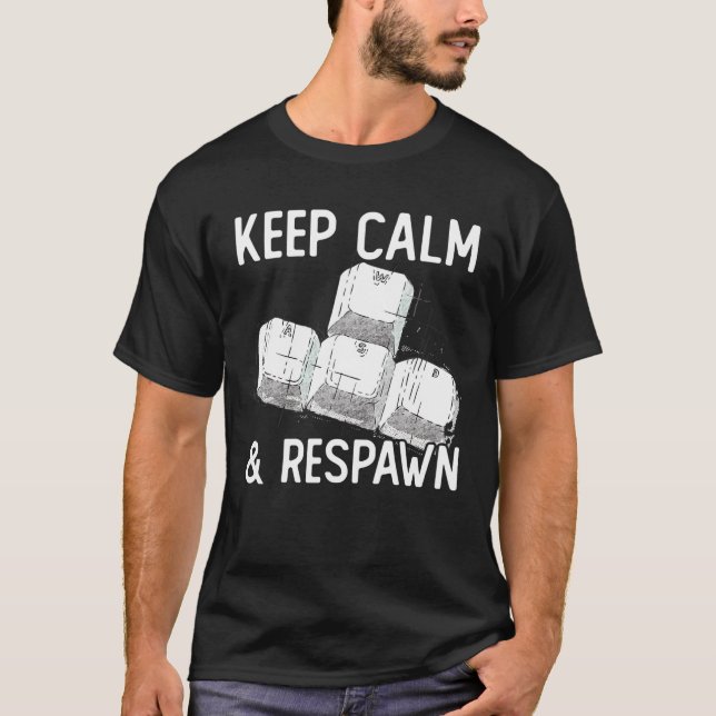 CAMISETA WASD MANTER CALM (Frente)