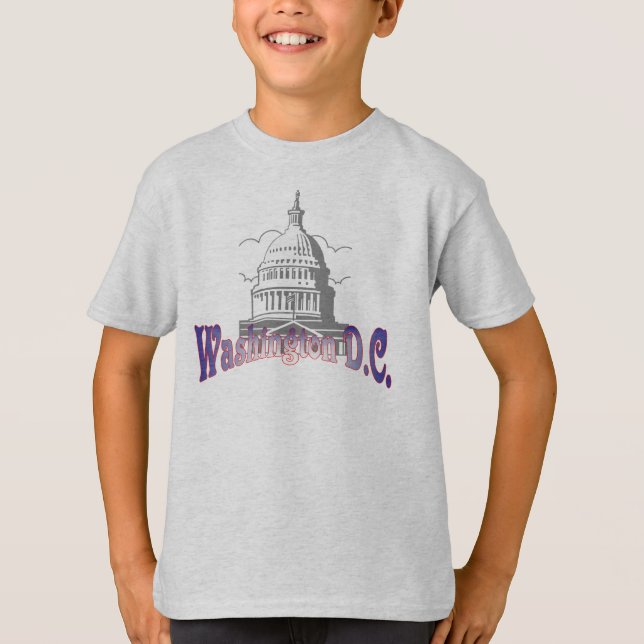 Camiseta Washington C.C. Miúdo T-shirt (Frente)