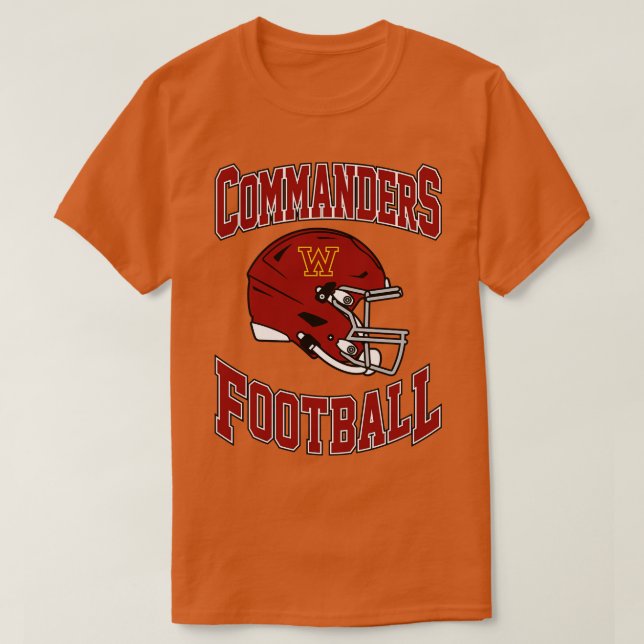 Camiseta Washington Commanders Team 1 (Frente do Design)
