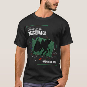 Camiseta Washington - Criptids Casa Do Batsquatch
