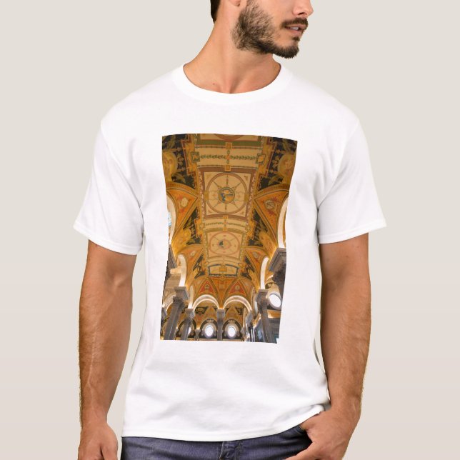 Camiseta WASHINGTON, D.C. EUA. Teto do segundo andar (Frente)