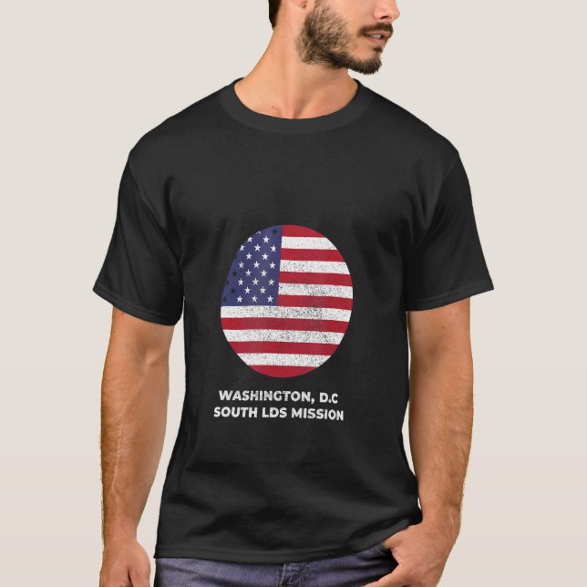 Camiseta Washington D C South LDS Mission (Frente)