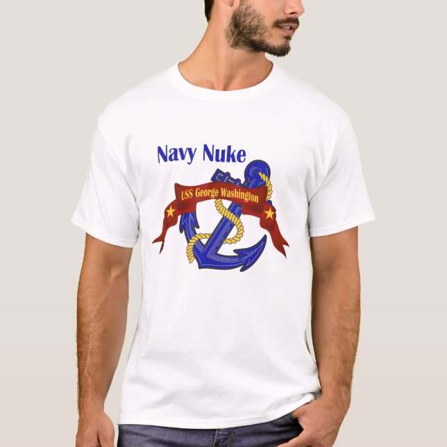 Camiseta ~ Washington das armas nucleares do marinho (Frente)