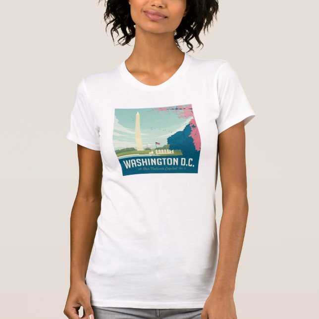 Camiseta Washington DC | Capital da Nação (Frente)