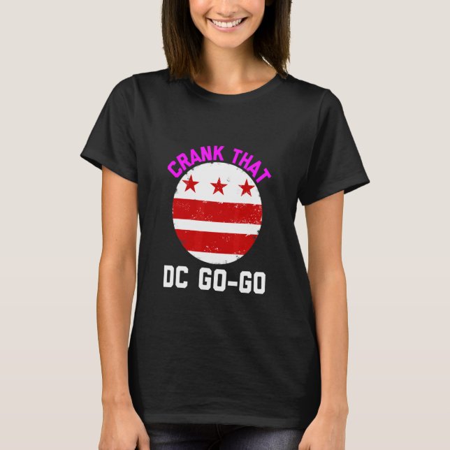 Camiseta Washington Dc Crank Go Music (Frente)