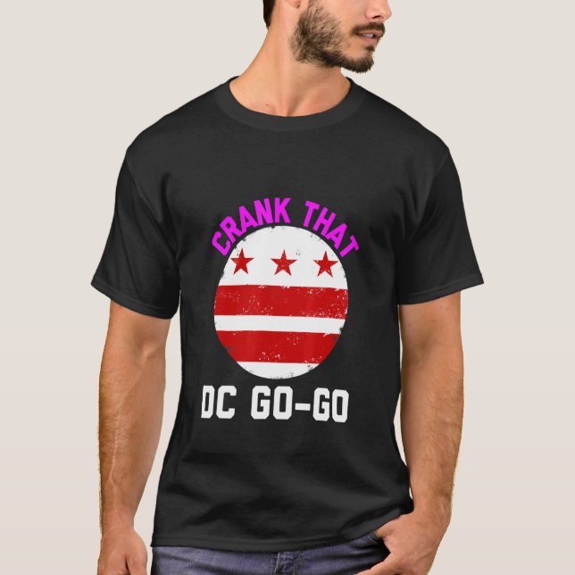 Camiseta Washington Dc Crank Go Music (Frente)