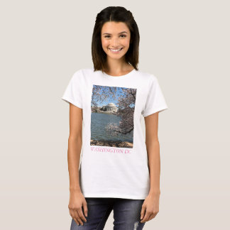 CAMISETA WASHINGTON DC DA FLOR DE CEREJEIRA