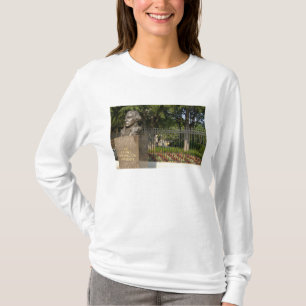 Camiseta Washington, DC, estátua de George Washington, O