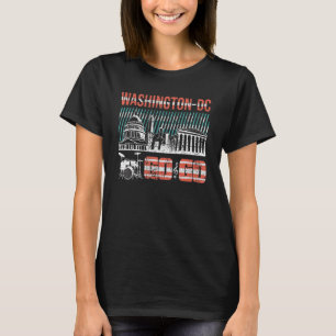 Camiseta Washington DC I Love Go Music 1