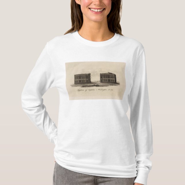 Camiseta Washington e distrito de Columbia (Frente)