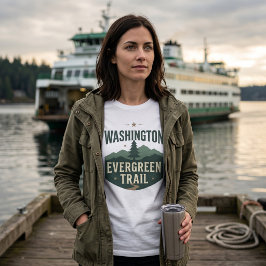 Camiseta Washington Evergreen Trail