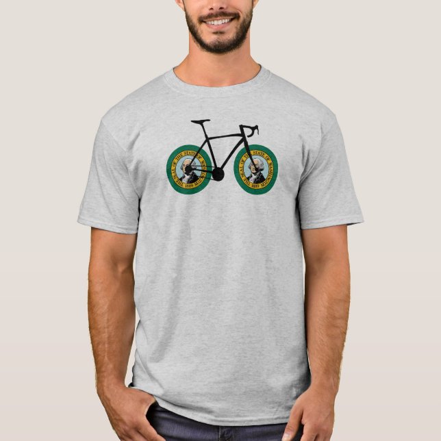 Camiseta Washington Flag Cycling (Frente)