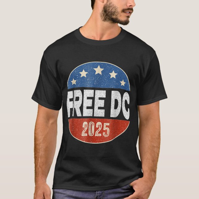 Camiseta Washington Free Dc Free Washington (Frente)