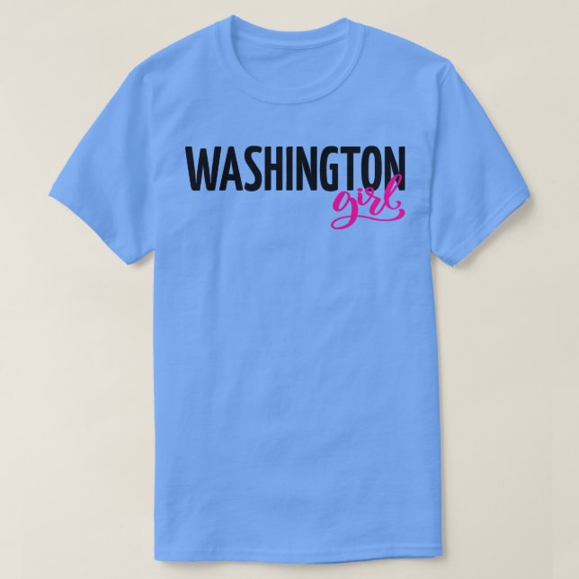 Camiseta Washington Girl (Frente do Design)