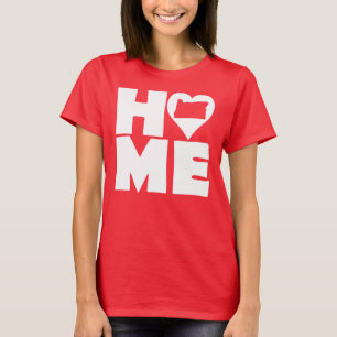 Camiseta Washington Home Heart State Tees