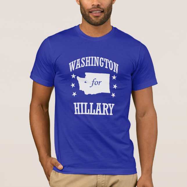 CAMISETA WASHINGTON PARA HILLARY (Frente)
