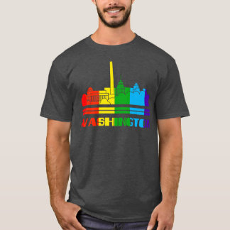 Camiseta Washington Pride Washington LGBT Gift LGBTQ Suppo
