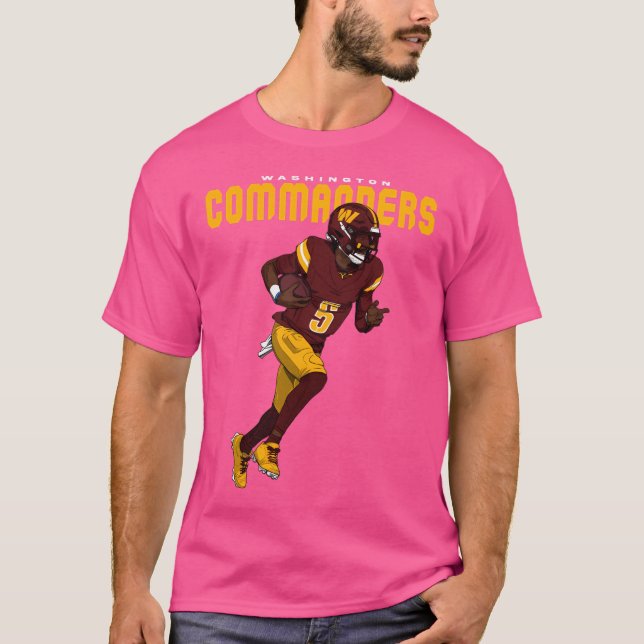 Camiseta Washington Qb Jayden Daniels (Frente)