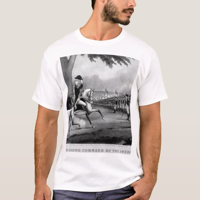 Camiseta Washington que toma a comando a imagem of_War (Frente)