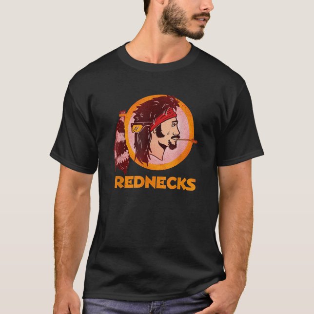 Camiseta Washington Rednecks Futebol Caucasianos Vintage T (Frente)