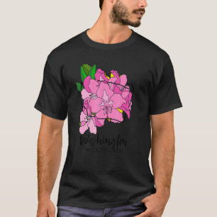 Camiseta Washington Rhododendron Flower