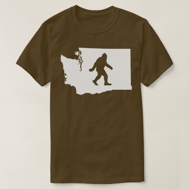 Camiseta Washington State Sasquatch (Frente do Design)