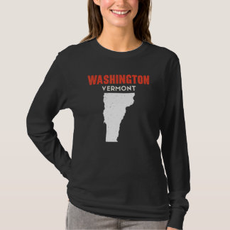 Camiseta Washington Vermont USA State America Travel Vermon