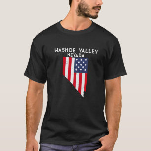 Camiseta Washoe Valley Nevada EUA State America Viagem Neva