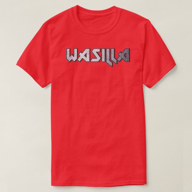 Camiseta Wasilla AK (Frente do Design)