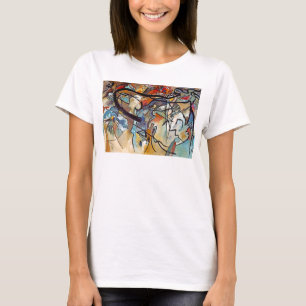 Camiseta Wassily Kandinsky - Composição Cinco Arte Abstrata
