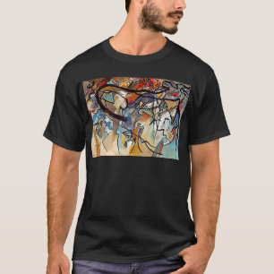 Camiseta Wassily Kandinsky - Composição Cinco Arte Abstrata