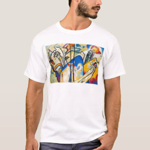 Camiseta Wassily Kandinsky Composição Quatro - Abstrato Art