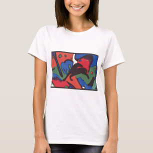 Camiseta Wassily Kandinsky Franz Marc Blue Rider Painting