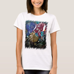 Camiseta Wassily Kandinsky - Movimento Um Arte Abstrata
